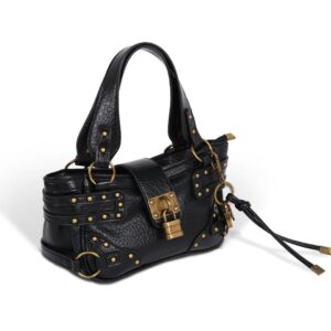 Millennial Chic Style Vintage Mini Crossbody Phone for Women Studded Retro Street Motorbike Bag Niche Design