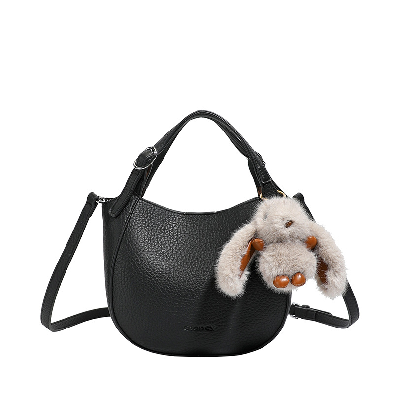 Women's Stylish Versatile Small Crossbody Handbag Shopping Basket Niche Design New Fashion Bucket Bag - Image 8