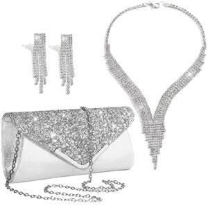 Women’s Jewelry Elegant Rhinestone Fringe With Geometric Design For Evening Parties Special Full Diamond Sparkling