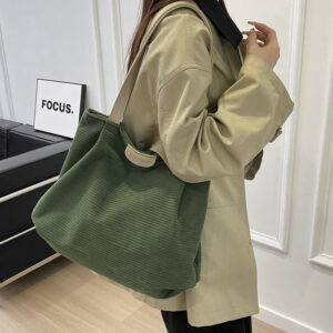 Casual INS Style Large Capacity Tote Women, New Fashion Handbag For Autumn And Winter, Commuter Versatile Shoulder Bag