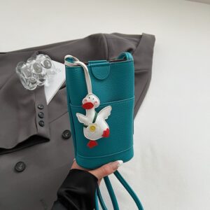 Korean Simple Casual Crossbody For Women 2026 Summer Trendy Fashion Soft Leather Phone Mini Versatile Shoulder Bag