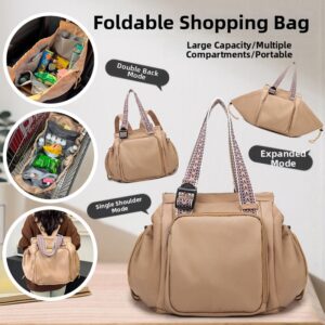 New 2026 Large Capacity Travel Maternity Baby Bag Versatile Multifunctional Handbag Shoulder Backpack for Women