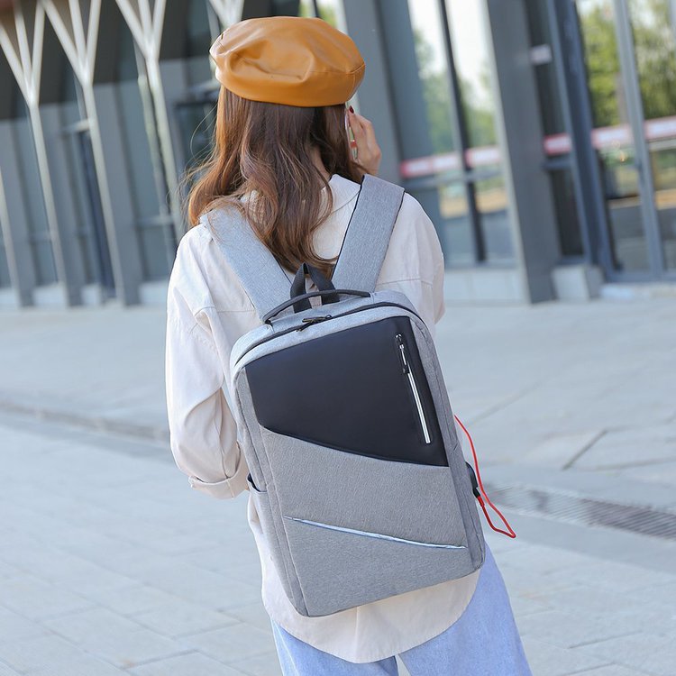 New men's large capacity lightweight casual multi-purpose business computer backpack - Image 3