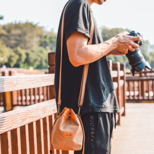 Seven-Colored Cotton Retro Waterproof DSLR Storage Bag With Wear-Resistant Inner Lining And Sealed Camera Lens Case