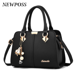 Newposs Famous Designer Brand Women Leather Handbags 2026 Luxury Ladies Hand Purse Fashion Shoulder Bags