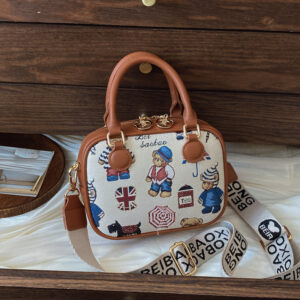 North Bags Authentic Bear Embroidered Crossbody Women’s Trendy Shoulder Bag High Quality