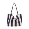 Wide striped blue