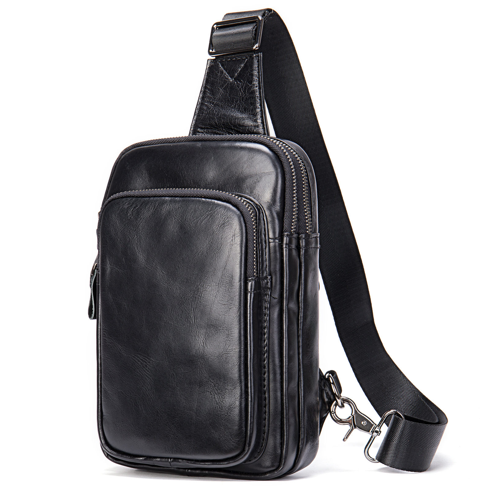 Casual chest large capacity, fashionable crossbody bag, high-end for men - Image 15