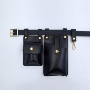 New Women’s European And American Style Waist Small Fashion PU Mini Phone Casual Crossbody Personality Shoulder Bag