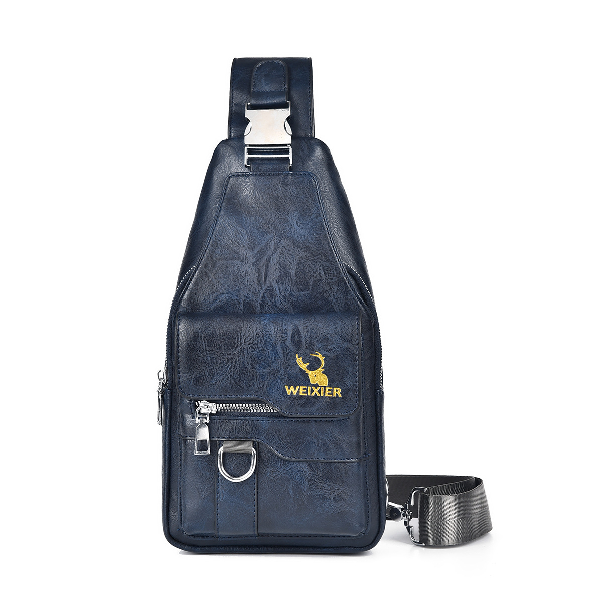 Shoulder Large Capacity Waterproof Men's Crossbody Bag - Image 9