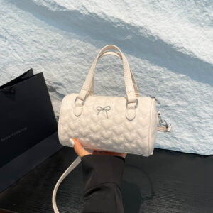 Heart Embroidery Small 2026 Summer New Trendy Fashion Handbag Korean Versatile Commuter Travel Crossbody Bag