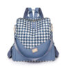 Houndstooth Blue