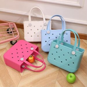 EVA Hole Portable Handbag Waterproof Travel Bag Washable Suitable For Sports Beach Swimming Pool