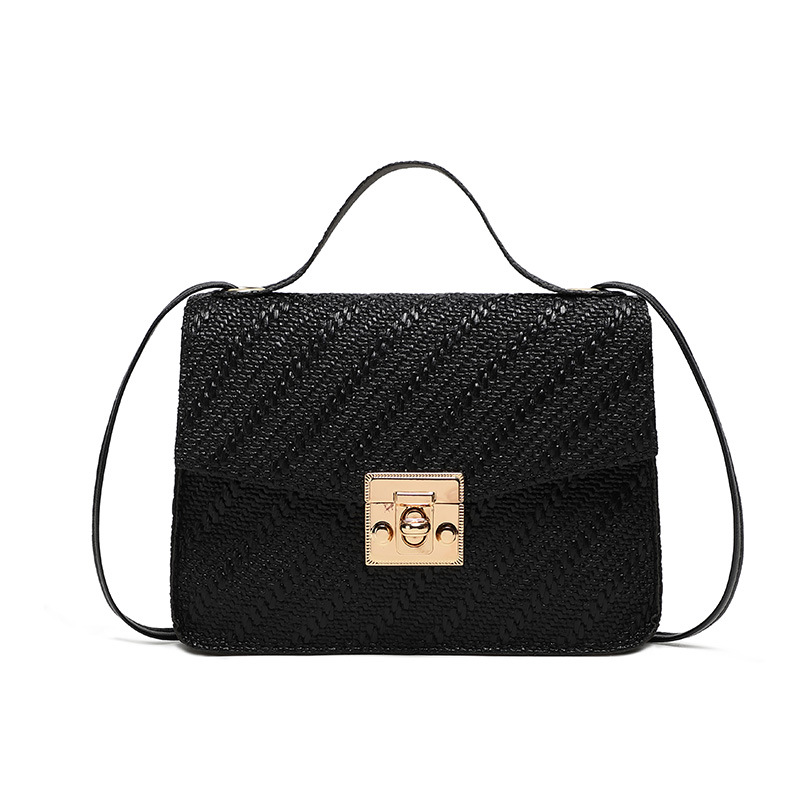 Fashion Embossed For Women Fresh Sweet Drawstring Crossbody Shoulder Small Square Bag - Image 5