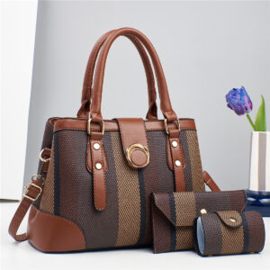 Mother and child for women fashion large capacity ladies handbag wool ball shoulder messenger bag