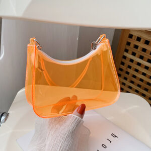 Transparent For Women 2026 Summer New Trend Korean Fashion Jelly Internet Celebrity Stylish Shoulder Underarm Bag
