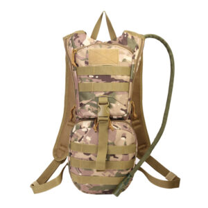 Tactical Hydration Backpack – 3L Water Bladder, Multi-Purpose Outdoor Pack For Hiking, Cycling & Running (Military-Grade