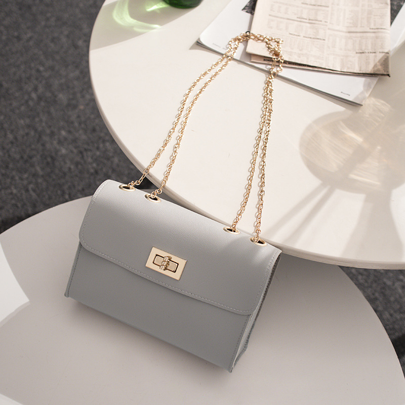 2026 New Women's Summer Korean Fashion Small Square INS Chain Shoulder Crossbody Bag - Image 7