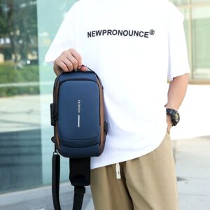 Bags Chest Business Shoulder Backpack Men’s Anti Theft Messenger Large Capacity Sports Motorcycle Bag