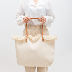 2026 New Large-capacity Vacation Handbag Foreign Trade Canvas Tote Casual High-end Large Women’s Bag