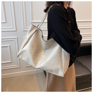 Women’s Bag, Capacity, New Summer Model, Shiny Single-shoulder Briefcase, Fashionable And Versatile Large Tote For