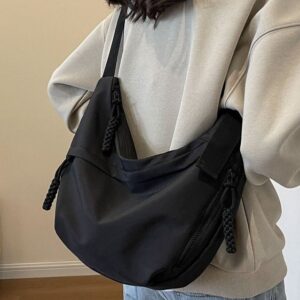 Men’s Bas This Year’s Popular Oxford Cloth Messener Female New Casual One Shoulder Student Class Commutin Dumplin