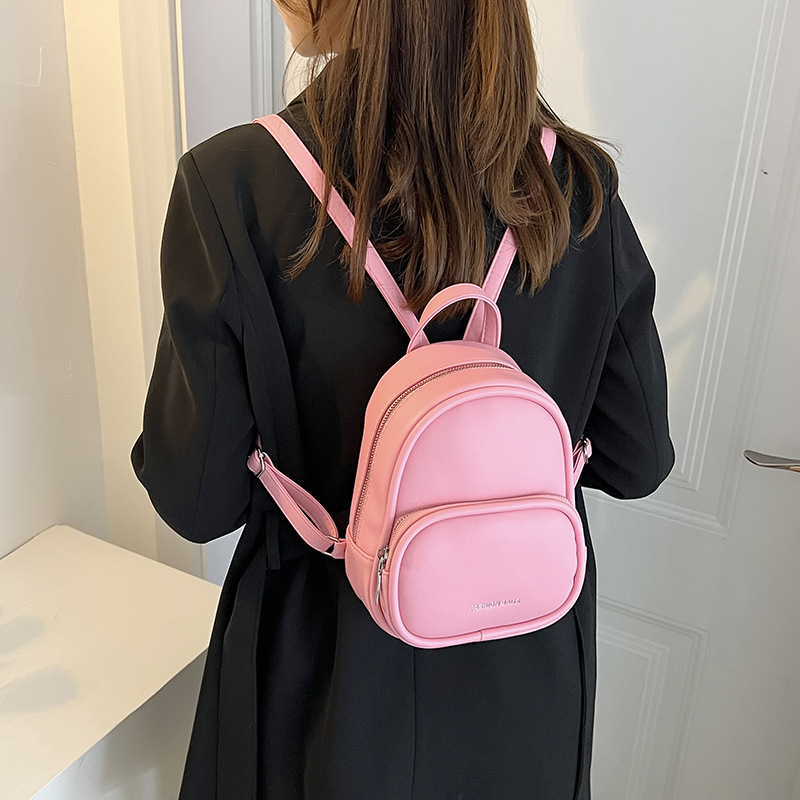 Fashion mini bag women 2026 summer new style trendy simple travel small backpack for girls - Image 8