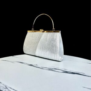 New Evening Handbag Banquet Shiny Square Party Small Bag With Rhinestones Clutch