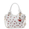 White with hanging ornaments