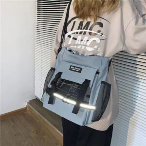 Premium Canvas Bag For Women, Crossbody INS Style, Large Capacity, College Student Class Handbag, Shoulder Bag, Men’s