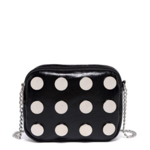 Women’s Crossbody Shoulder Bag PU Leather Zipper Closure Medium Small Multi Color Trendy Commuter Handbag