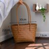 Brown medium/long handle