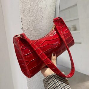 Fashion Exquisite Shopping Bag Retro Casual Totes Shoulder Bags Female Leather Solid Color Chain Handbag for Women 2026