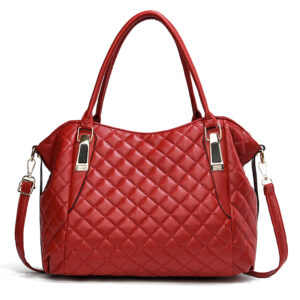Women’s fashion soft leather handbag trend capacity shoulder messenger ladies large bag