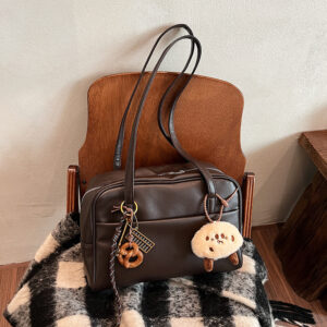 Women’s Women Open During The Spring Festival, Winter New Style Retro Underarm Bags, Versatile Large Capacity Tote Bags