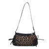 Leopard print black