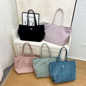 Class Commuter Tote Canvas Waterproof Nylon Casual Women’s Large Capacity Shoulder Bag