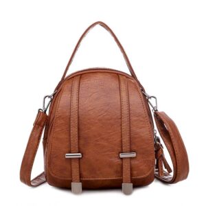 Multi-Functional Soft PU Leather Small Shoulder For Women Vintage Fashion Crossbody Bag Female Purse Cell Phone Handbag