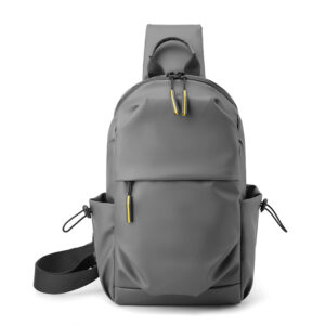 2026 Casual Men’s Simple Single Shoulder Crossbody Multifunctional Membrane Waterproof Chest Bag, Fashionable Trend