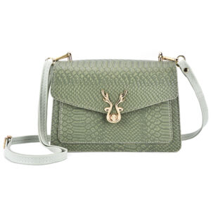 Light luxury new alligator print fashion lock small square single shoulder crossbody women’s mobile phone bag