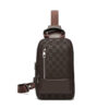 Brown checkerboard 8001-1