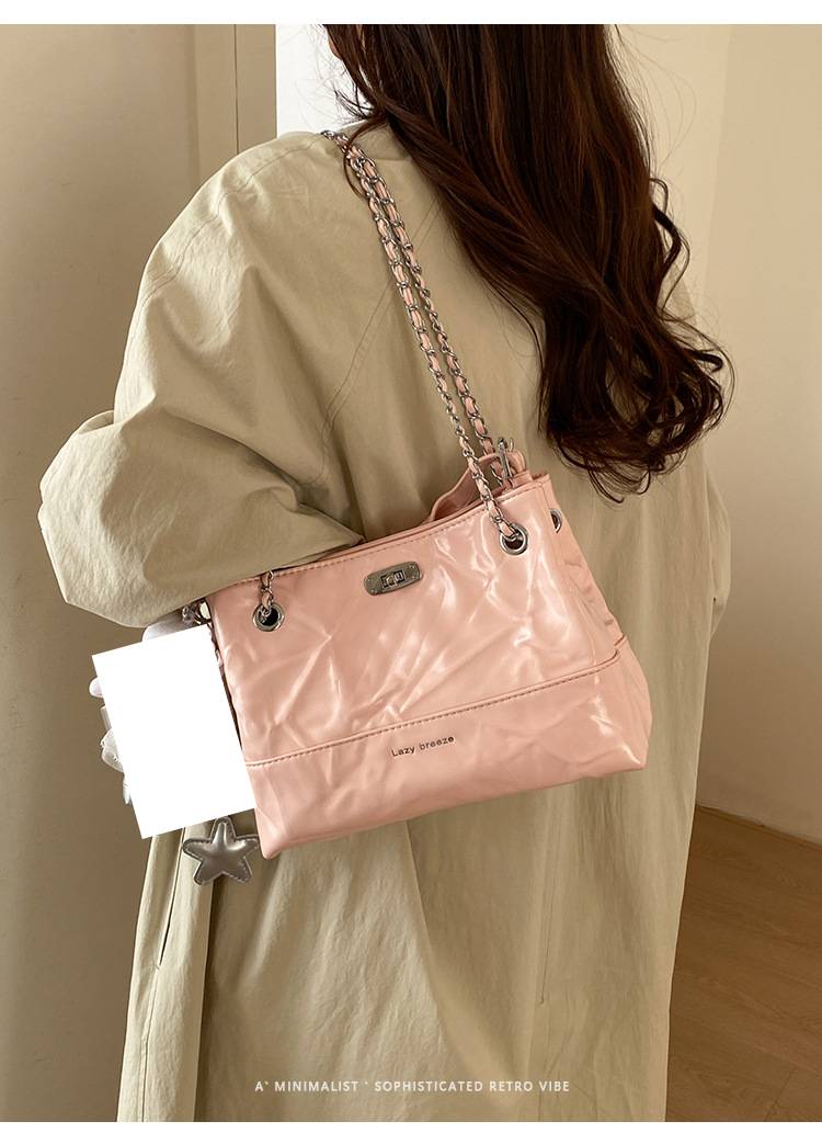 Spacious Women's Commuter Bag High End Versatile Shoulder Bucket Multi Purpose Backpack New Style - Image 4