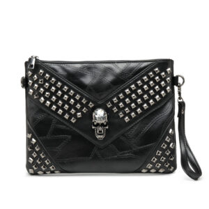 Clutch 2026 New Model Launched Personalized Large Capacity Top Quality Skull Decorated Armpit High-end Unisex Crossbody