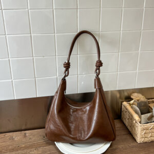 2026 New Niche High-Style Vintage Soft Leather Shoulder For Women, Large Capacity Tote Bag, Fashionable And Versatile