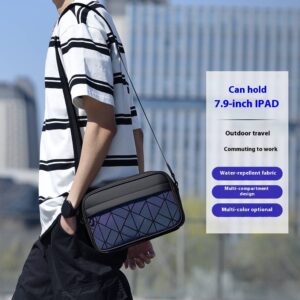 Men’s Stylish Crossbody Bag, Waterproof PU Leather Sling Bag With Large Capacity, Minimalist Urban Design For Daily Use