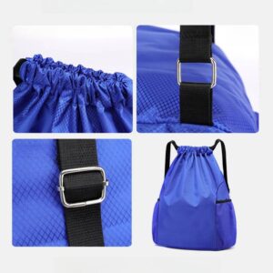 Drawstring Backpack For Men And Women, Simple Travel Backpack, Large Capacity, Drawstring, Fiess Sports Bag