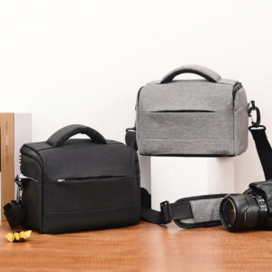 Kjiuyou Portable Breathable Zipper DSLR Shoulder Camera Bag Outdoor Photography Pouch