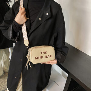 Summer Casual New Fashion Popular European And American Letter Small Square Bag, Shoulder Crossbody Bag For Women