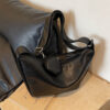 Black Headphone Bag Double