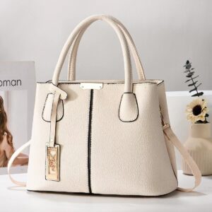 (Wire Hook) Foreign Trade 2026 New Fashion Handbag For Middle-Aged Mothers, Large Capacity Shoulder Bag